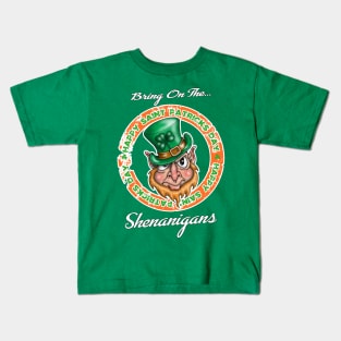 Let the shenanigans begin Kids T-Shirt